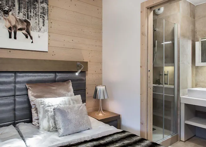 Apartmán 3 Pieces Avec Parking A Courchevel, Pres Des Pistes - Fr-1-562-10 *